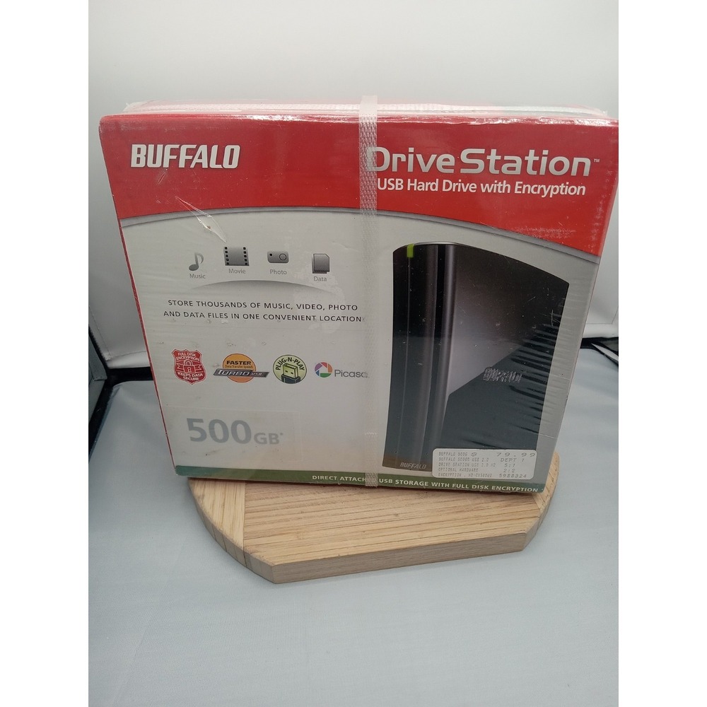 Buffalo 500GB DriveStation Turbo USB‎ External Hard Drive HD-CX500U2